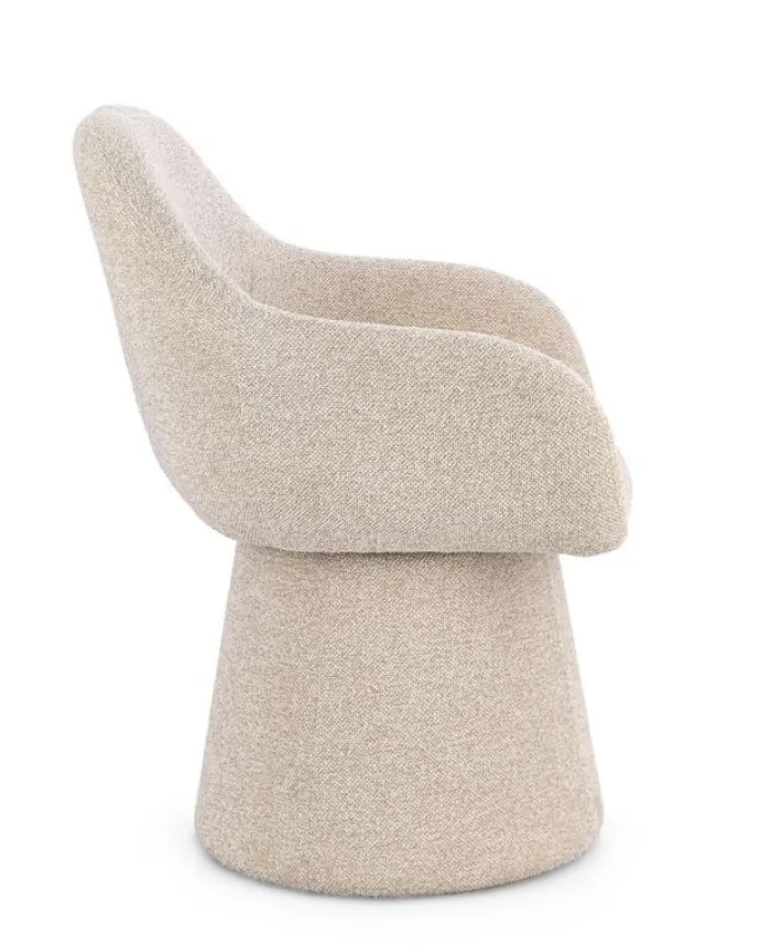 Bizzotto Poltrone E Chaise Longue>POLTRONA GIREVOLE ANTARA BEIGE