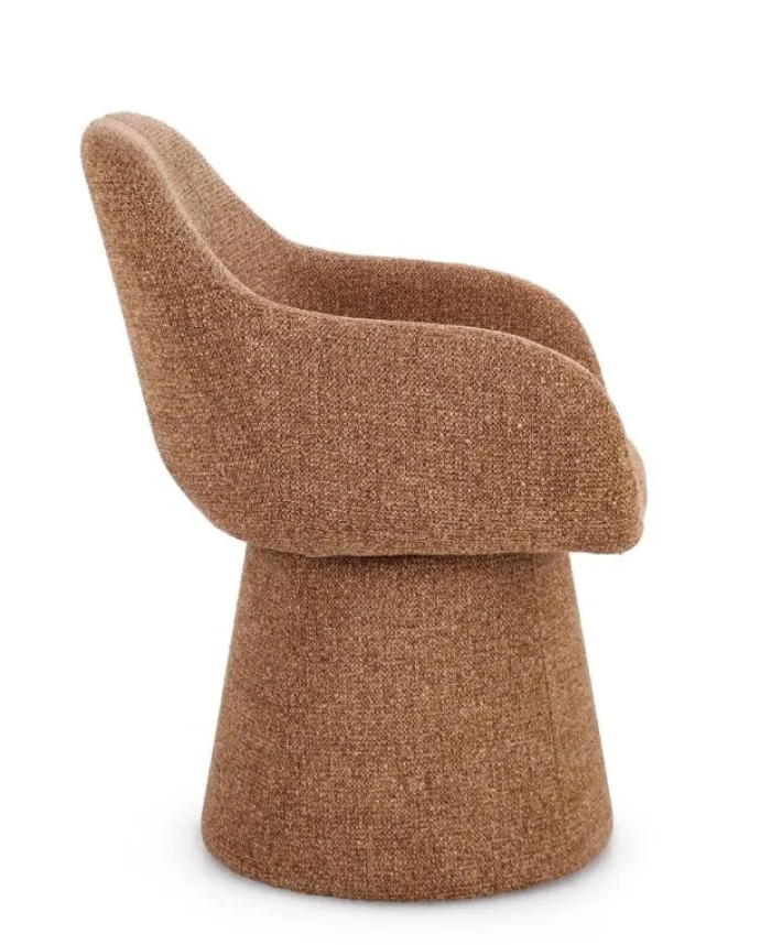 Bizzotto Poltrone E Chaise Longue>POLTRONA GIREVOLE ANTARA TERRACOTTA