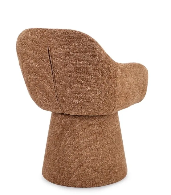 Bizzotto Poltrone E Chaise Longue>POLTRONA GIREVOLE ANTARA TERRACOTTA