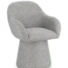 Bizzotto Poltrone E Chaise Longue>POLTRONA GIREVOLE ANTARA GRIGIO