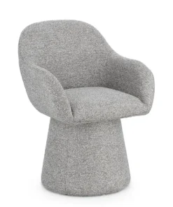 Bizzotto Poltrone E Chaise Longue>POLTRONA GIREVOLE ANTARA GRIGIO