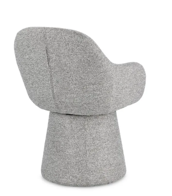 Bizzotto Poltrone E Chaise Longue>POLTRONA GIREVOLE ANTARA GRIGIO