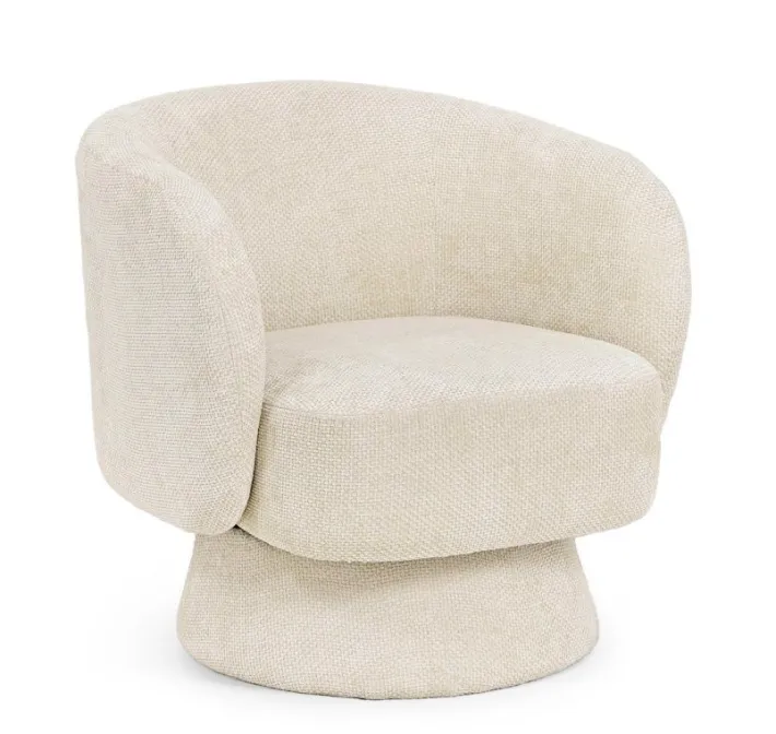 Bizzotto Poltrone E Chaise Longue>POLTRONA GIREVOLE JULIENNE SHELL