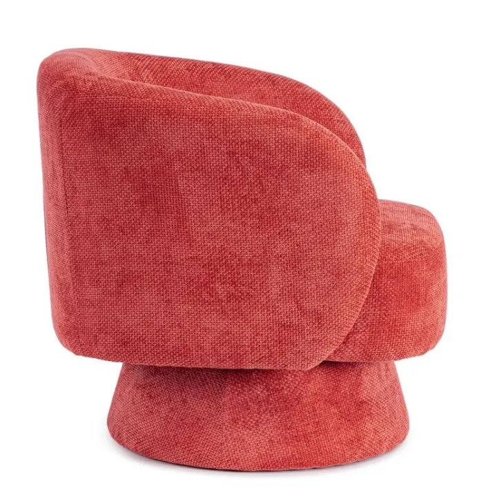 Bizzotto Poltrone E Chaise Longue>POLTRONA GIREVOLE JULIENNE CHERRY