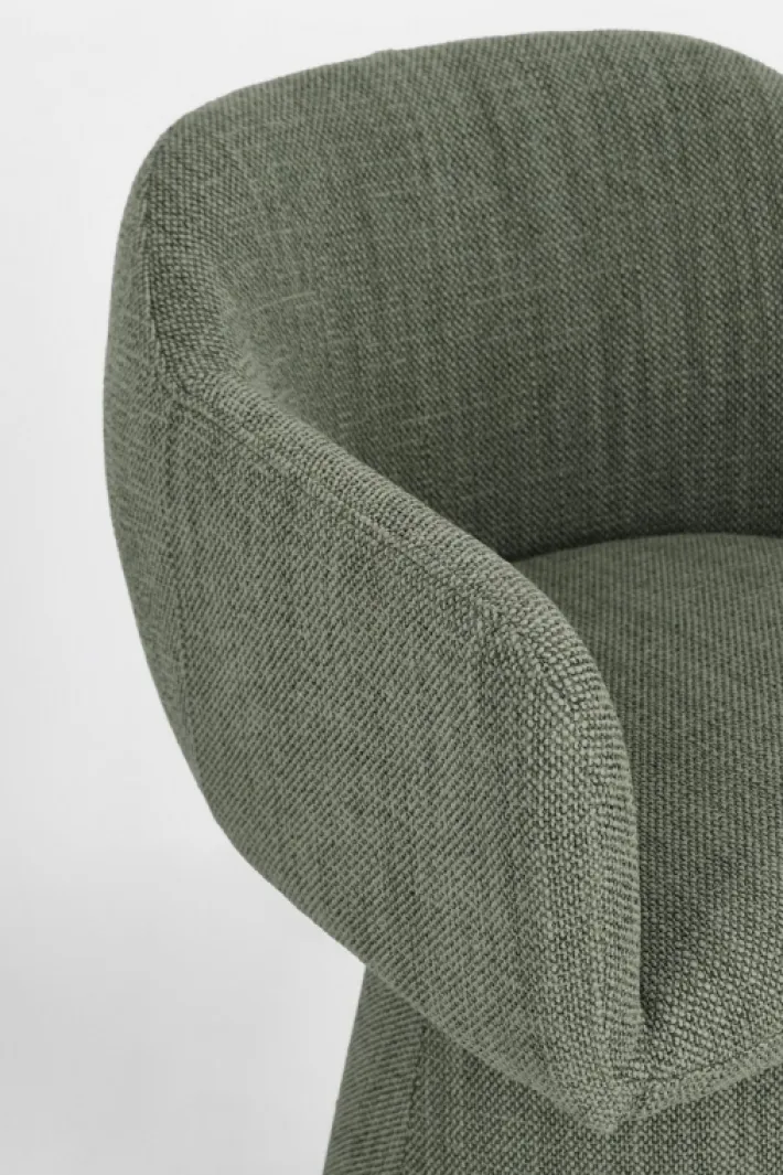 Bizzotto Poltrone E Chaise Longue>POLTRONA GIREVOLE LOTTIE VERDE