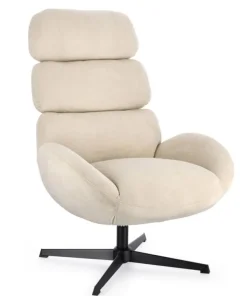 Bizzotto Poltrone E Chaise Longue>POLTRONA GIREVOLE VIOLANTE PERLA