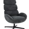 Bizzotto Poltrone E Chaise Longue>POLTRONA GIREVOLE VIOLANTE NERO