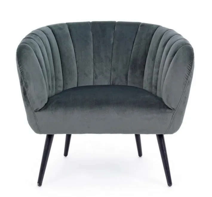 Bizzotto Poltrone E Chaise Longue>POLTRONA GRIGIA - AVRIL