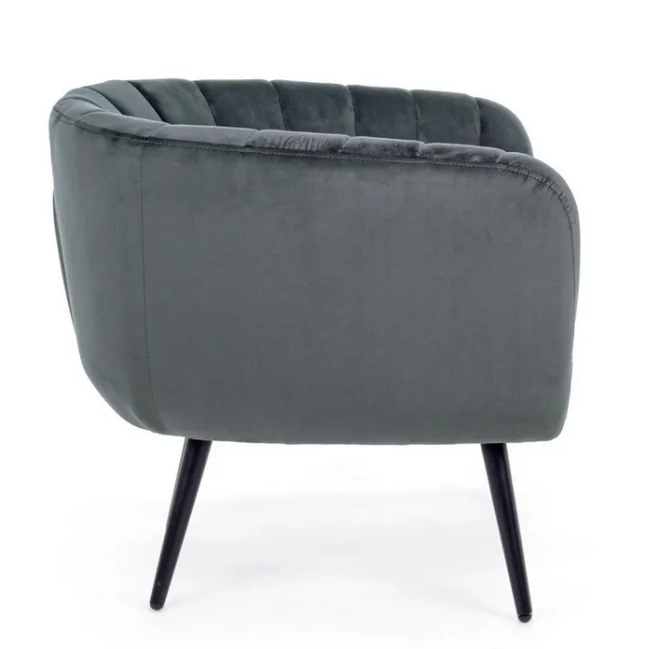 Bizzotto Poltrone E Chaise Longue>POLTRONA GRIGIA - AVRIL