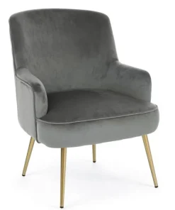 Bizzotto Poltrone E Chaise Longue>POLTRONA GRIGIA - CLELIA