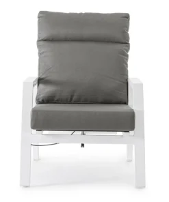 Bizzotto Poltrone>POLTRONA IN ALLUMINIO BIANCO JX11 - KLEDI