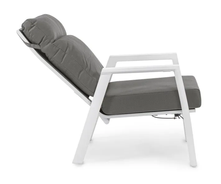 Bizzotto Poltrone>POLTRONA IN ALLUMINIO BIANCO JX11 - KLEDI