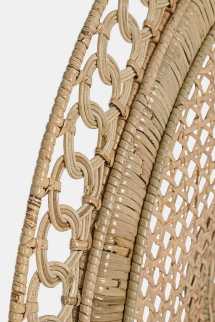 Bizzotto Poltrone E Chaise Longue>POLTRONA IN FIBRE NATURALI SFODERABILE NATURALE - PEACOCK