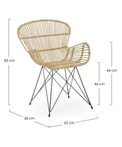 Bizzotto Poltrone E Chaise Longue>POLTRONA IN FIBRE NATURALI - VENTURS