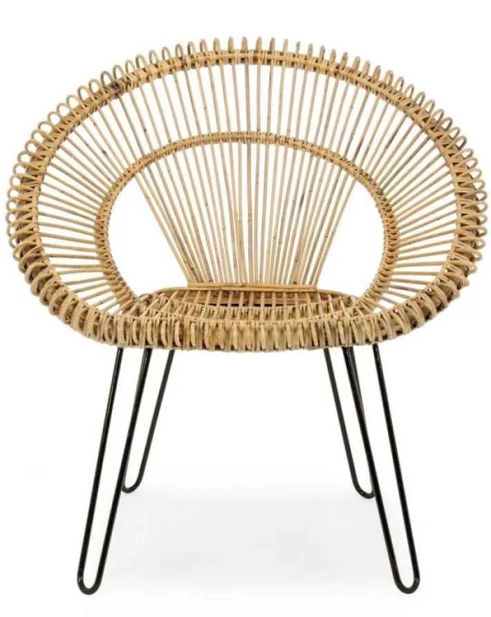Bizzotto Poltrone E Chaise Longue>POLTRONA IN FIBRE NATURALI - ESTEBAN