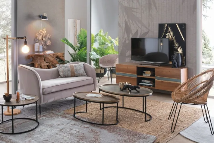 Bizzotto Poltrone E Chaise Longue>POLTRONA IN FIBRE NATURALI - ESTEBAN