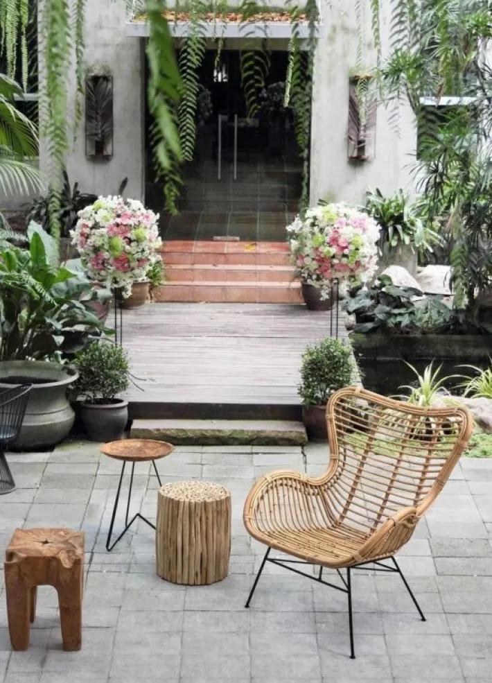 Bizzotto Poltrone E Chaise Longue>POLTRONA IN LEGNO - CASILDA