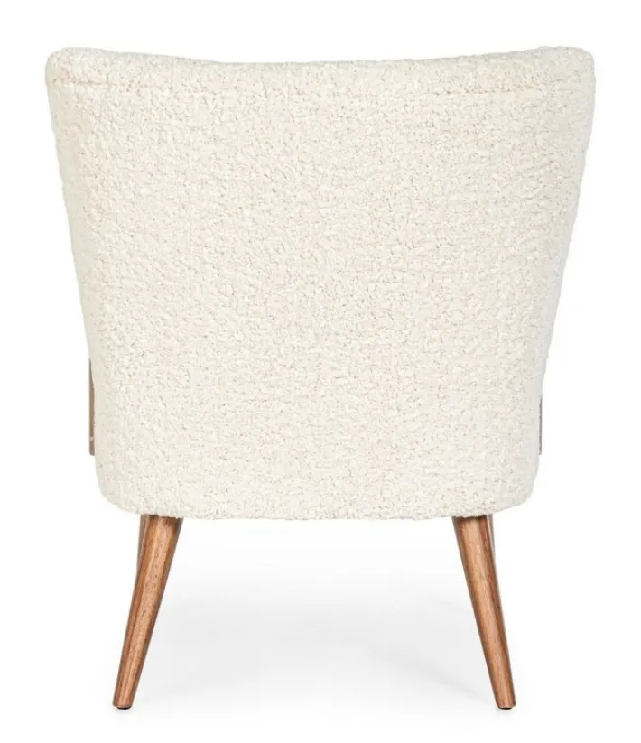 Bizzotto Poltrone E Chaise Longue>POLTRONA IN LEGNO BIANCA - MORITZ