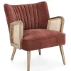 Bizzotto Poltrone E Chaise Longue>POLTRONA IN LEGNO MATTONE - VIRNA