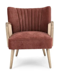 Bizzotto Poltrone E Chaise Longue>POLTRONA IN LEGNO MATTONE - VIRNA