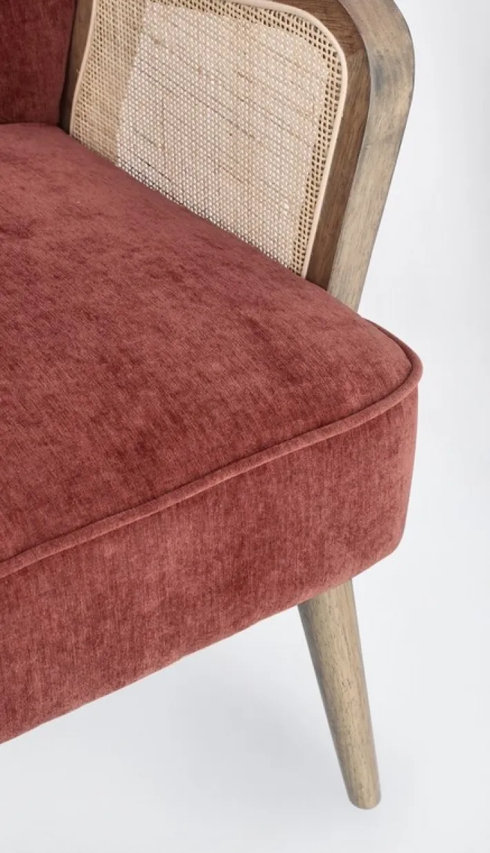 Bizzotto Poltrone E Chaise Longue>POLTRONA IN LEGNO MATTONE - VIRNA
