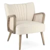 Bizzotto Poltrone E Chaise Longue>POLTRONA IN LEGNO NATURAL - VIRNA