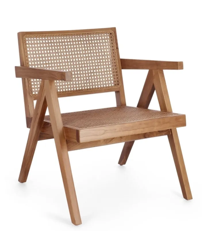 Bizzotto Poltrone E Chaise Longue>POLTRONA IN LEGNO NATURALE - GALIA