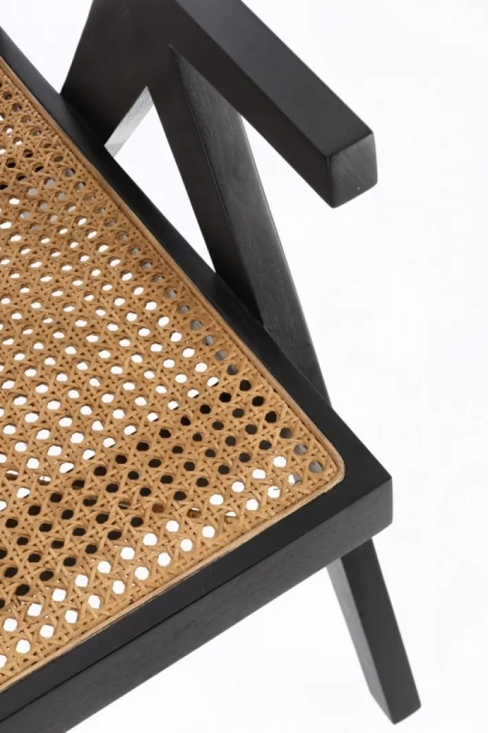 Bizzotto Poltrone E Chaise Longue>POLTRONA IN LEGNO NERO - GALIA