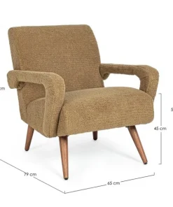 Bizzotto Poltrone E Chaise Longue>POLTRONA IN LEGNO PALM - BERNA