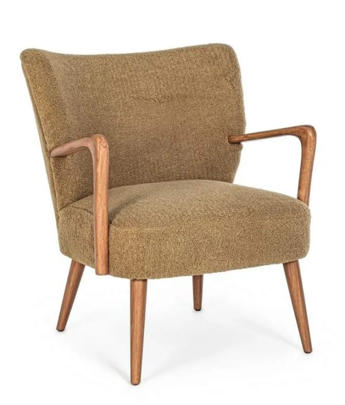 Bizzotto Poltrone E Chaise Longue>POLTRONA IN LEGNO PALM - MORITZ
