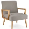 Bizzotto Poltrone E Chaise Longue>POLTRONA IN LEGNO THUNDERY - VERIANA
