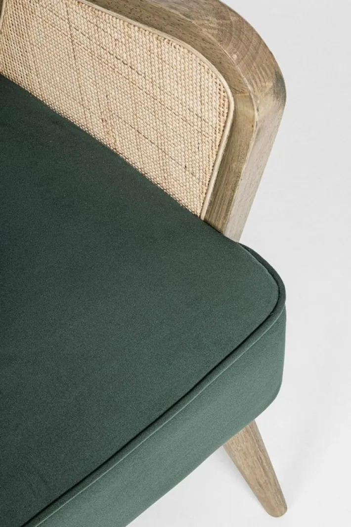 Bizzotto Poltrone E Chaise Longue>POLTRONA IN LEGNO VERDE - VIRNA