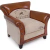 Bizzotto Poltrone E Chaise Longue>POLTRONA IN PELLE - CHARLESTON
