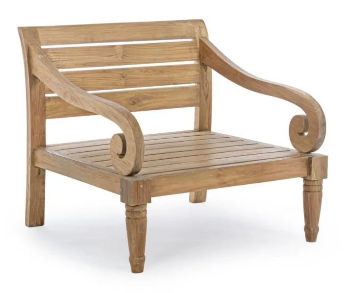 Bizzotto Poltrone>POLTRONA IN TEAK - KARUBA FSC