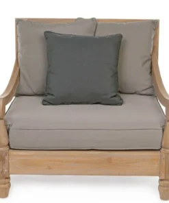Bizzotto Poltrone>POLTRONA IN TEAK SFODERABILE - BALI FSC