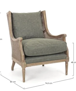 Bizzotto Poltrone E Chaise Longue>POLTRONA IN TESSUTO - CAROLINA