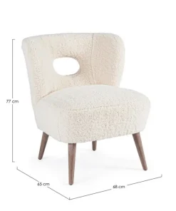 Bizzotto Poltrone E Chaise Longue>POLTRONA IN TESSUTO - CORTINA