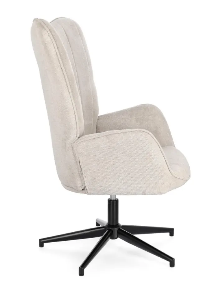Bizzotto Poltrone E Chaise Longue>POLTRONA IN TESSUTO BEIGE - INAS