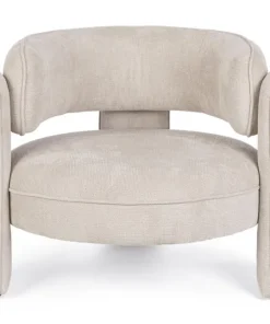 Bizzotto Poltrone E Chaise Longue>POLTRONA IN TESSUTO BEIGE - AISHA
