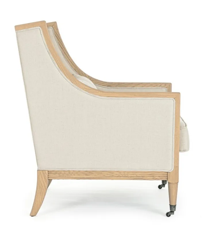 Bizzotto Poltrone E Chaise Longue>POLTRONA IN TESSUTO SFODERABILE - MARLIN