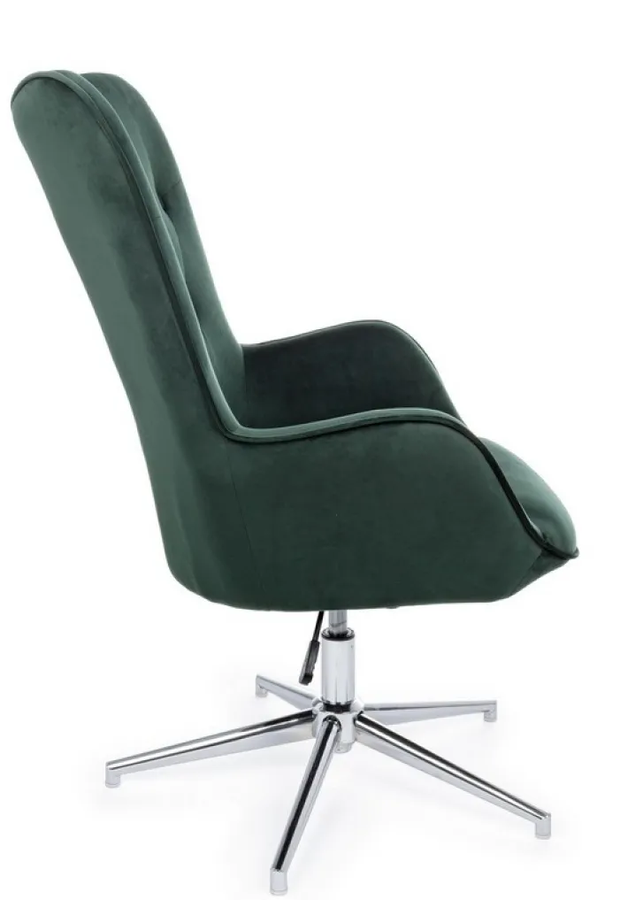 Bizzotto Poltrone E Chaise Longue>POLTRONA IN VELLUTO VERDE - FARIDA