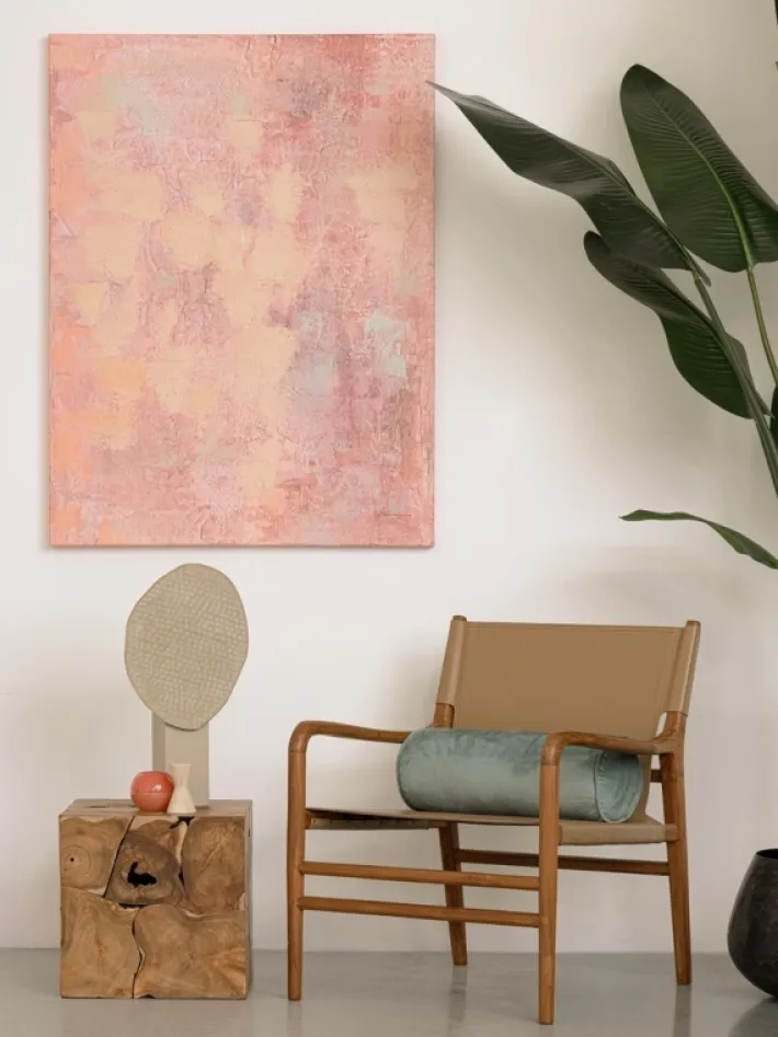 Bizzotto Poltrone E Chaise Longue>POLTRONA LOUNGE IN PELLE TORTORA- CAROLINE