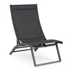 Bizzotto Lettini, Sdraio E Chaise Longue>POLTRONA LOUNGE RECLINABILE GRIGIO SCURO - TAYLOR