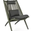 Bizzotto Poltrone>POLTRONA LOUNGE VERDE - ALOHA