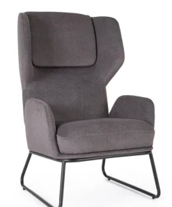 Bizzotto Poltrone E Chaise Longue>POLTRONA OPHELIA GRIGIO SCURO