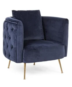 Bizzotto Poltrone E Chaise Longue>POLTRONA SFODERABILE BLU - TENBURY