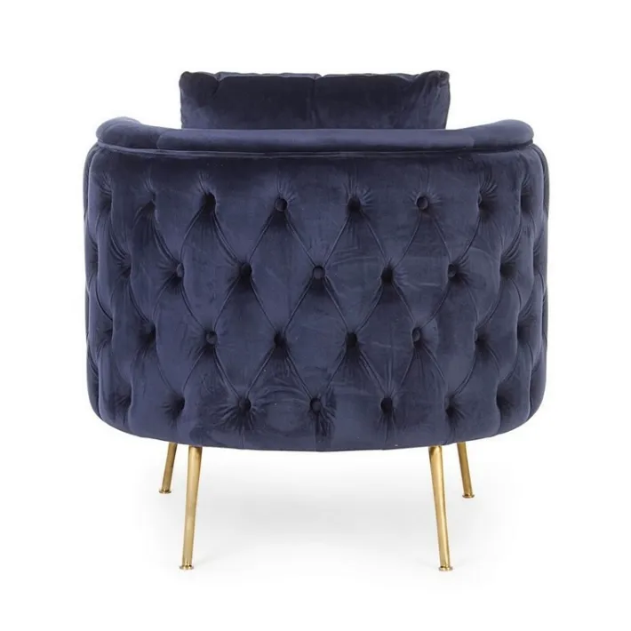 Bizzotto Poltrone E Chaise Longue>POLTRONA SFODERABILE BLU - TENBURY