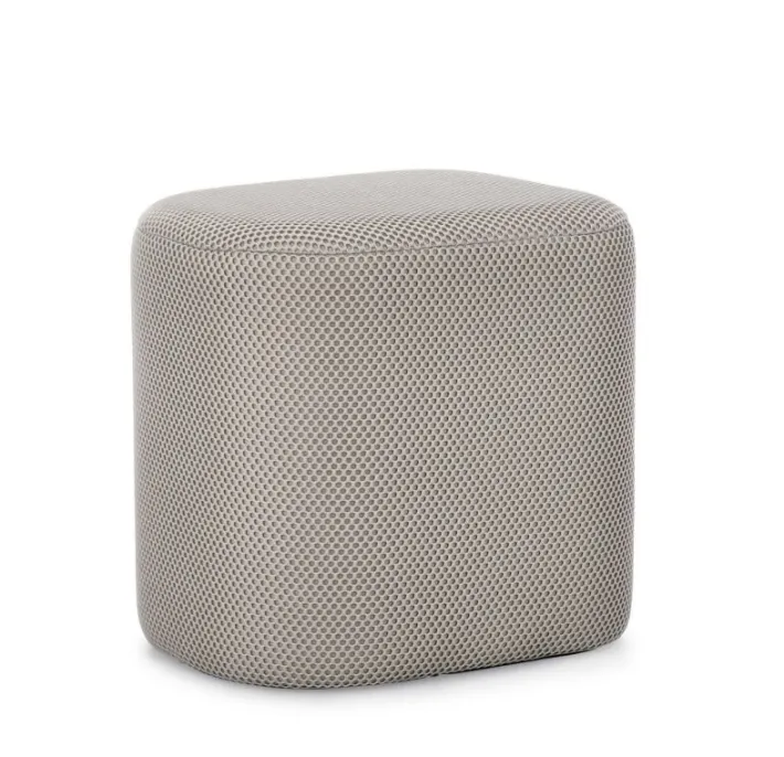Bizzotto Pouf>POUF DARYA GRIGIO CHIARO
