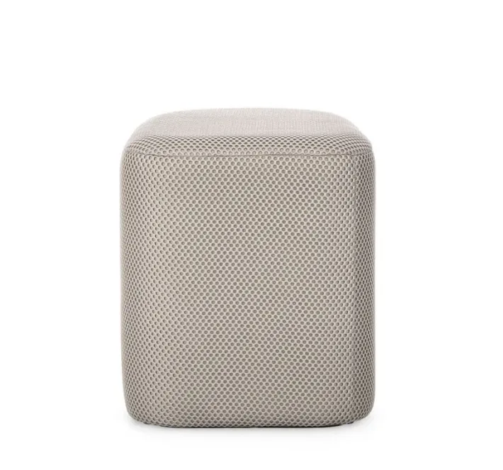 Bizzotto Pouf>POUF DARYA GRIGIO CHIARO