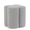 Bizzotto Pouf>POUF EFFETTO BOUCLE' GRIGIO - COINTA